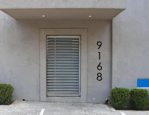 Miniatura 7 de Números de casa flotantes modernos de 12 pulgadas para exteriores Números de casa de metal grandes para exteriores Números de dirección de casa