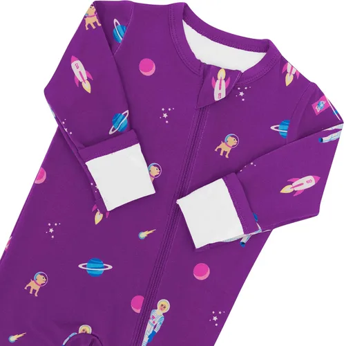Miniatura 17 de KYTE BABY Pies unisex con cierre de cremallera, rayón hecho de bambú, 0-24 meses