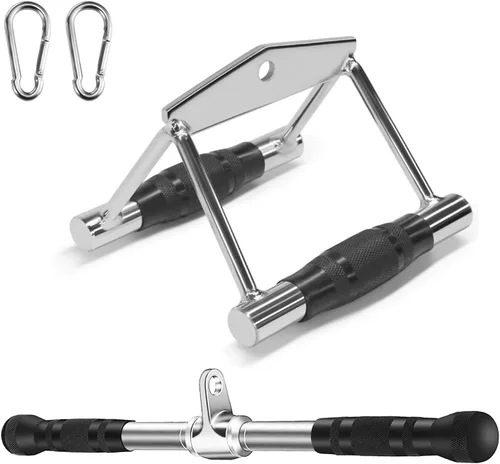 Miniatura 11 de Accesorio para Máquina de Cable, Accesorios de Jalón LAT, Accesorios de Gimnasio en Casa, Accesorio de Jalón para Tríceps