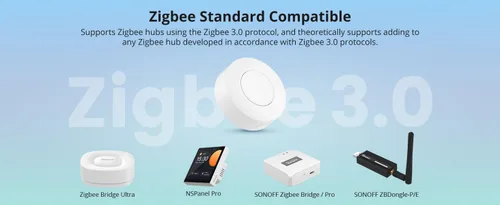 Miniatura 5 de Interruptor Zigbee SONOFF, SNZB-01P Botón de Pulsión Inalámbrico, Soporta la Creación de Escenas Inteligentes, Activa los Dispositivos Conectados