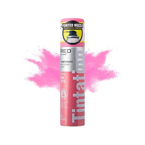 Miniatura 7 de Red by Kiss Tintation - Spray de color temporal para el cabello, 2.82 onzas, secado rápido y a prueba de manchas, tinte lavable de color vivo, spray