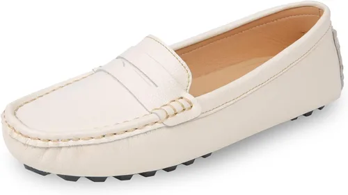 Miniatura 2 de Heydonic Mocasines para mujer, mocasines suaves, casuales, para caminar, conducir, oficina, penny planos, zapatos de barco para mujer, sin cordones