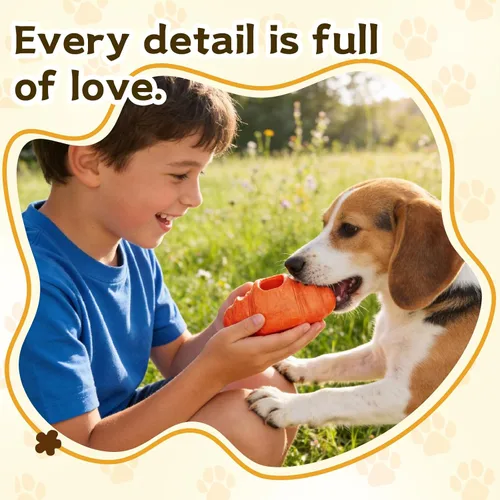 Miniatura 8 de Juguete masticable para perros congelados duraderos para masticadores agresivos, juguete dispensador interactivo para entrenamiento de jaula