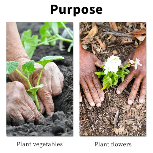 Miniatura 5 de TCBWFY Broca de barrena de 3 x 24 pulgadas para plantar - Barrena de jardín fácil para plantar - Barrenas para plantas de bulbos y plantas