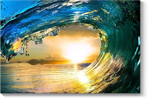 Miniatura 8 de Lienzo decorativo para pared, diseño de palmeras en la playa con temática de paisaje marino tropical moderno, impresión fotográfica sobre lienzo