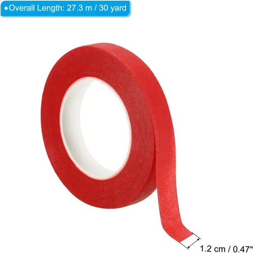 Miniatura 2 de PATIKIL Cintas florales de 30 yardas, 6 rollos de cinta de floristería, papel crepé, ramos de flores, cintas impermeables para envolver tallos