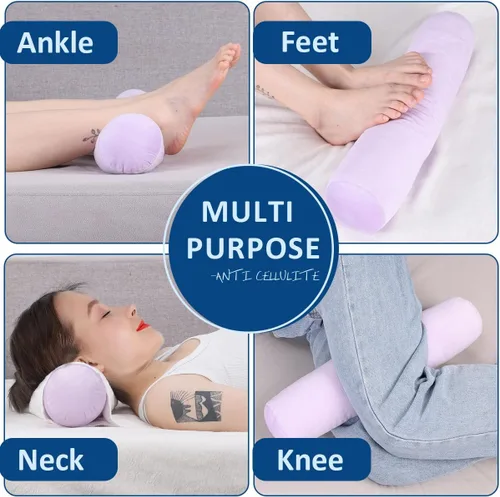 Miniatura 7 de Health - Almohada cervical para el cuello, cómodas y altamente resistentes, almohadas de cuello redondo para dormir, almohada de gran