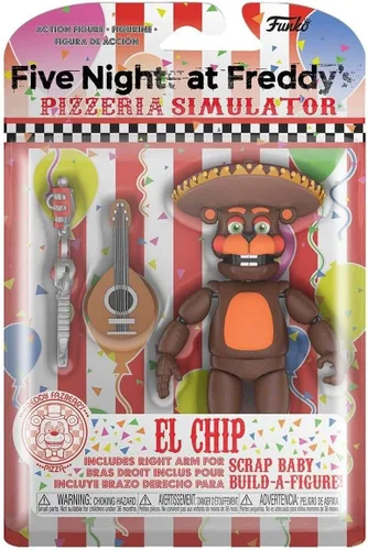 Miniatura 2 de Funko Figura de acción: Five Nights at Freddy's (FNAF) Pizza Sim: El Chip coleccionable - FNAF Pizza Simulator - Coleccionable - Idea de regalo