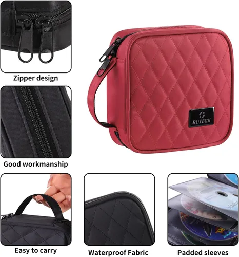 Miniatura 4 de CD & DVD Storage Case - Car & Home Travel Organizer