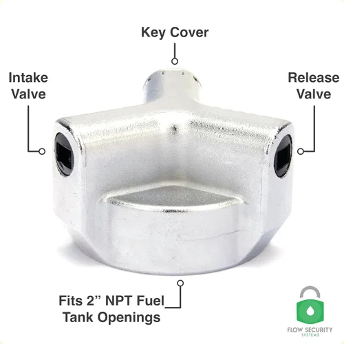 Miniatura 4 de VersaLock Tapa de tanque de combustible con cierre ventilado Para transferencia y tanques comerciales sobre el suelo Previene el robo