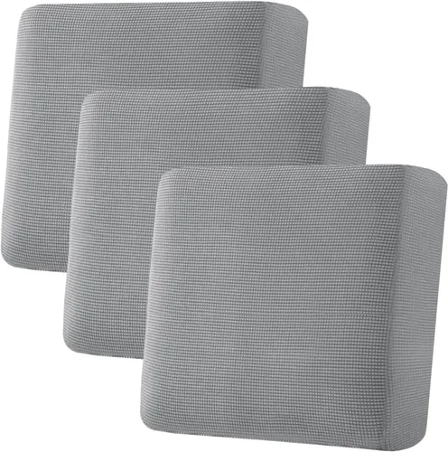 Miniatura 62 de H.VERSAILTEX Fundas Súper Elásticas para Asiento Individual, Fundas de Sofá, Fundas de Cojines, Juegos de Fundas, Tela Gruesa de Sarga con Textura