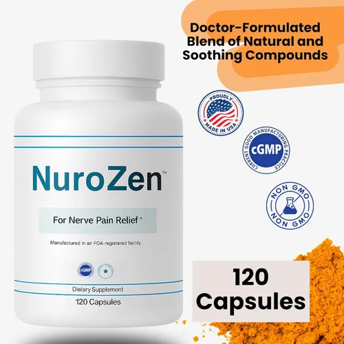 Miniatura 2 de Suplemento de apoyo nervioso – Ácido alfa lipoico, B1, B6, B12, Pureblend de MSM, cúrcuma – Fórmula avanzada de apoyo a la neuropatía para la salud