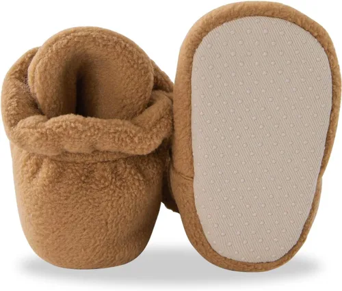 Miniatura 2 de pureborn Botines de invierno para bebé, de forro polar, antideslizantes, para cuna