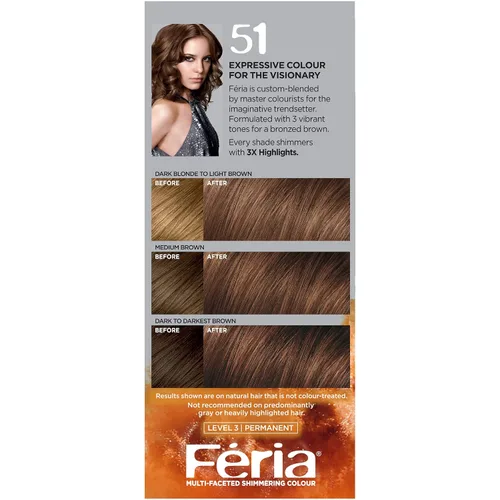 Miniatura 10 de L'Oreal Paris Feria - Tinte permanente para el cabello multifacético brillante