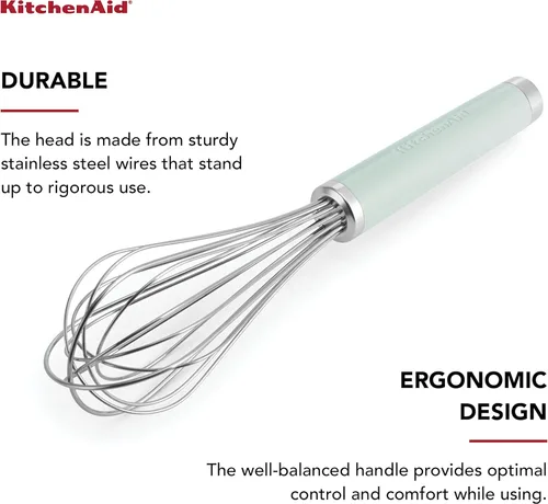 Miniatura 4 de KitchenAid Batidor clásico utilitario, 10.5 pulgadas, pistacho