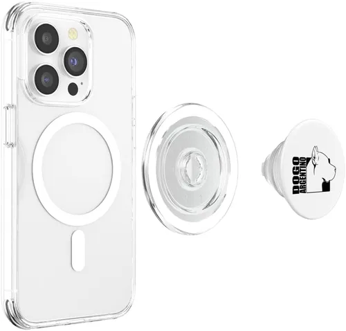 Miniatura 4 de Funny proud Dogo Argentino profile dog mom dog PopSockets MagSafe PopGrip for iPhone