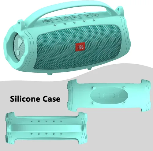 Miniatura 6 de Funda de silicona compatible con altavoz Bluetooth portátil JBL Charge 4/5, funda suave para altavoces Bluetooth JBL Charge 4/5