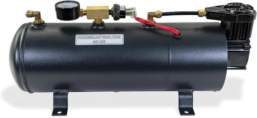 Miniatura 3 de HornBlasters Kit de Sistema de Aire Todo en Uno de 3 Litros - 110PSI - Fácil Instalación