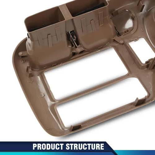 Miniatura 9 de PIT66 Bisel del Tablero de Instrumentos Cluster Bisel del Tablero Trim, Compatible con Chevy Blazer S10 GMC Jimmy Sonoma 1998 1999 2000 2001 2002