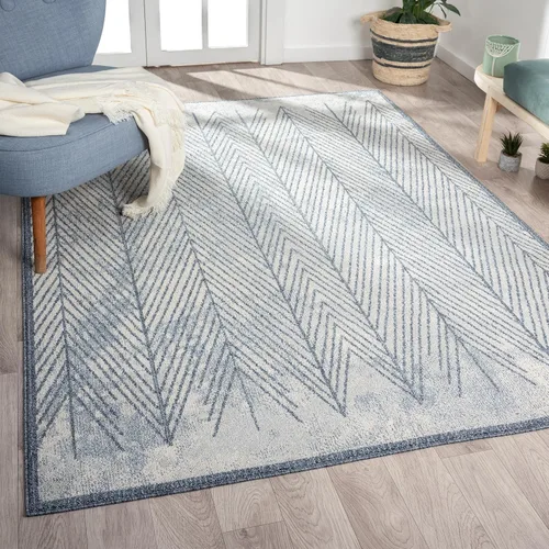 Miniatura 15 de LUXE WEAVERS - Alfombra geométrica azul 2x3