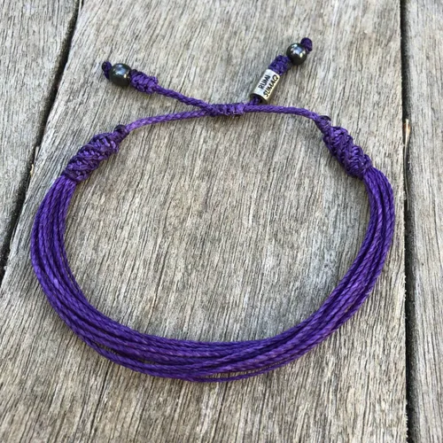 Miniatura 83 de Rumi Sumaq Pulsera de concientización para hombres, mujeres y niños – Pulsera de apoyo tejida ajustable anudada a mano – Pulsera de conciencia sutil