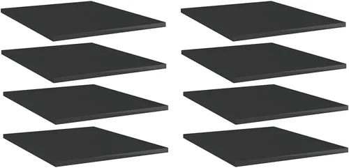 Miniatura 55 de Tableros de estantería 8 piezas, tablones de repuesto para estantería, estante de madera, estante de melamina, madera sin terminar, para renovar