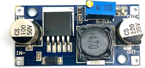 Miniatura 3 de FainWan 5pcs LM2596S-ADJ módulo de alimentación DC-DC Buck Regulador 3A ajustable 5V/12V/24V