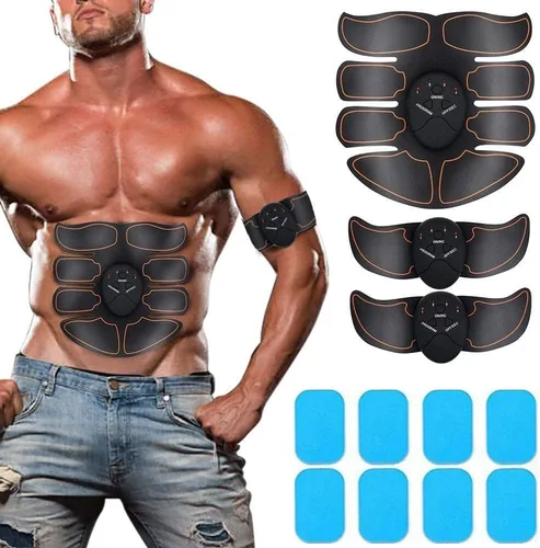 Ab machine Waist trainer Belt Abs Workout Equipment for Men Woman Abdomen/Arm/Leg Home Office Fitness Exercise