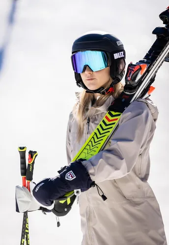 Miniatura 8 de Hestra Manopla de Esquí Heli Army Leather, Guante Manopla de Nieve para Esquí y Snowboard para Hombres y Mujeres