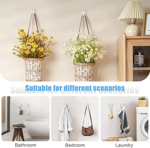 Miniatura 5 de TURS Juego de accesorios de baño de 4 piezas cepilladas para toallas de baño, incluye toallero de 24 pulgadas, soporte para toallas de mano, gancho