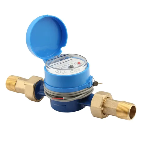 Miniatura 11 de DN15 Medidor de Agua 1/2" NPT, Certificación ISO4064, Medidor de Flujo Cúbico de Agua, Medidor de Agua Fría para Jardín/Hogar