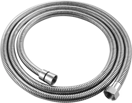 Miniatura 9 de CIENCIA Manguera de ducha RV de 4.9 ft de acero inoxidable flexible de repuesto con accesorios de latón, FHA018