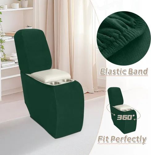 Miniatura 68 de Arfntevss Fundas de sofá seccional reclinable de terciopelo, Funda de sofá seccional de esquina para sofá reclinable, Funda elástica suave