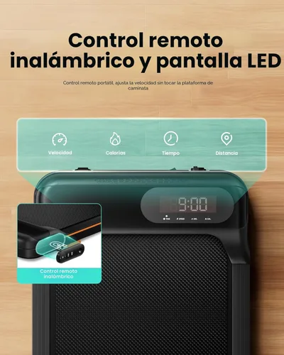 Miniatura 5 de Abonow Almohadilla para caminar, caminadora para debajo del escritorio con inclinación para oficina en casa, 2.5 HP, caminadora portátil