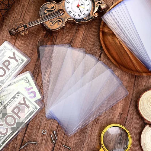 Miniatura 6 de Yexiya 600 soportes para billetes de dólar de PVC, fundas protectoras transparentes para billetes, 6.9 x 2.95 pulgadas