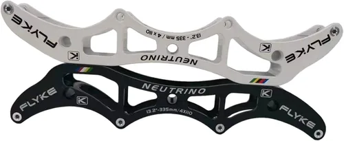 Miniatura 4 de NC Speed - Marcos para patines en línea, 3 ruedas de 100/110/4.921 in, 4 patines de aluminio profesionales de 90/100/4.331 in blanco3x110mm