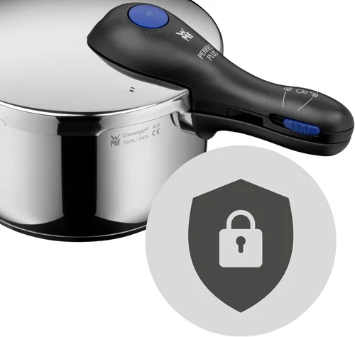 Miniatura 3 de WMF Perfect Plus - Cromargan de acero inoxidable para inducción de 8.7 in de diámetro de 6 litros y medio con protección contra la llama