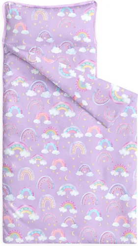 Miniatura 6 de Wake In Cloud - Tapete para siesta con almohada y manta, para niños y niñas a partir de 3 años en jardín de infantes, preescolar, saco de dormir