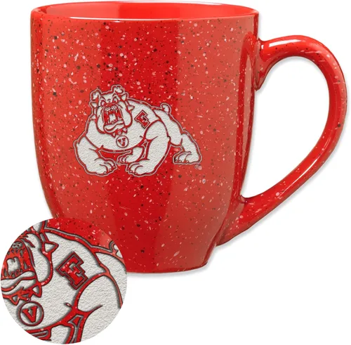 Miniatura 268 de Rico Industries NCAA Virginia Tech Hokies Maroon - Taza de café de cerámica grabada con láser, color del equipo, 16 onzas