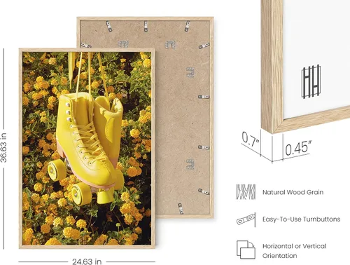 Miniatura 70 de Haus and Hues Arte de pared amarillo – Pósteres estéticos con cita para adolescentes, pósteres estéticos para dormitorio, niñas, impresión artística