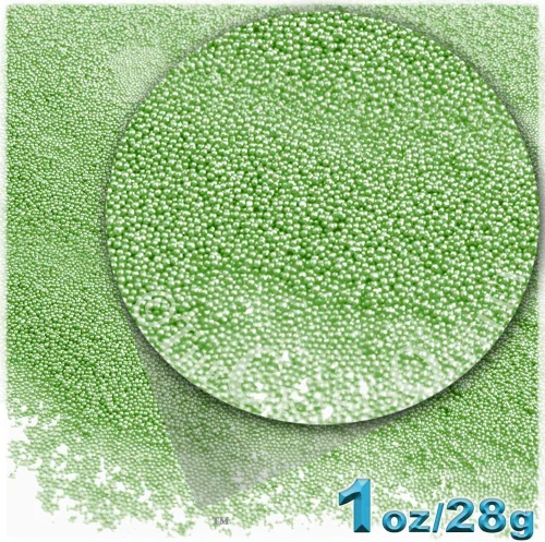 Miniatura 8 de The Crafts Outlet 1 oz = 0.99 oz Microperlas de plástico Nohole 0.024 in opaco marfil Peal
