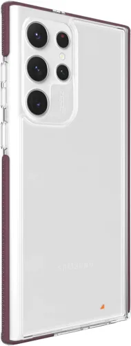 Miniatura 3 de ZAGG Gear4 - Santa Cruz - Funda Burgendy - que destaca el material de protección D3O para Samsung Galaxy S22 Ultra Borgoña