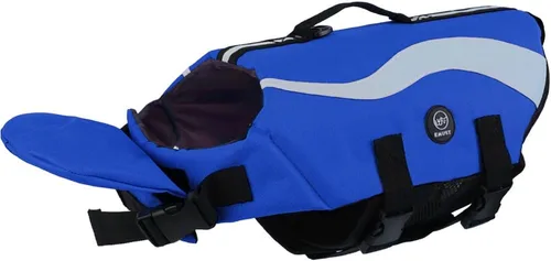 Miniatura 18 de EMUST Chalecos salvavidas ajustables para perros pequeños con flotabilidad mejorada, chaleco de natación para perros pequeños con asa de rescate