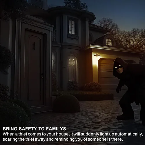 Miniatura 7 de Bombilla con sensor de movimiento, bombilla con detector de activación de movimiento para interiores, luz nocturna de seguridad del atardecer al