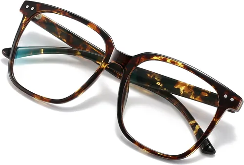Miniatura 11 de Oversized Square Blue Light Blocking Glasses for Women Men, Anti Glare Computer Glasses, Reduce Eye Strain