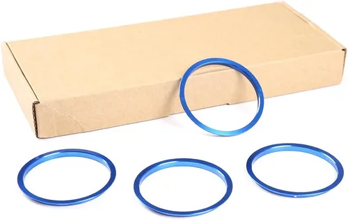 Miniatura 6 de Para Mazda MX-5 2009-2015 modelos de aire acondicionado automotriz salida de aire acondicionado anillo decorativo aleación de aluminio accesorios