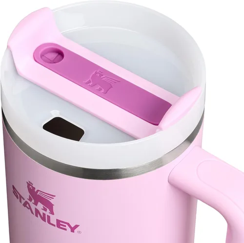 Miniatura 2 de Stanley Quencher H2.0 - Vaso de acero inoxidable con asa, pajilla y tapa FlowState giratoria de 3 posiciones; aislamiento térmico, sin BPA; apto