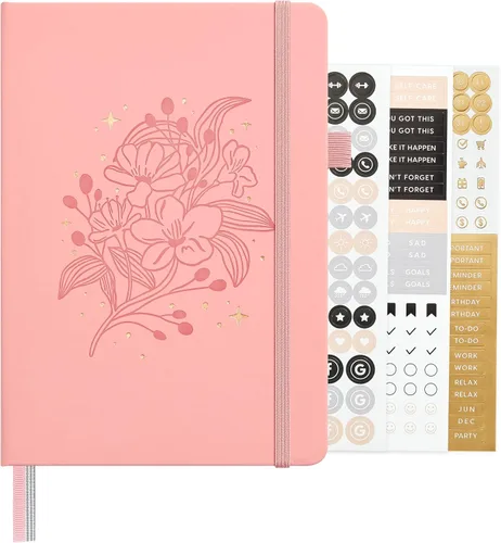 Miniatura 71 de &And Per Se - Cuaderno en blanco, 160 páginas, 5.7 x 8 pulgadas, cuaderno de rayas estrechas con papel grueso para escribir, cuaderno de tapa dura