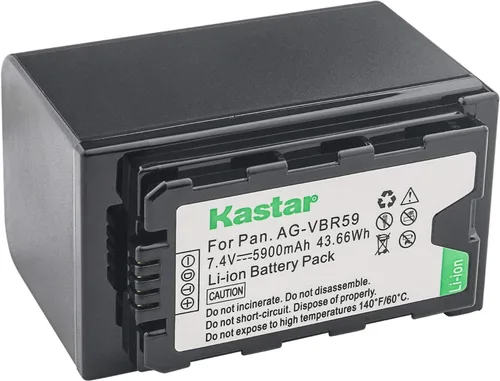Miniatura 2 de Kastar Paquete de 1 batería de repuesto para Panasonic AG-VBR59 AG-VBR59G, AG-VBR89 AG-VBR89G, AG-VBR118 AG-VBR118G, VW-VBD29, VW-VBD58 VW-VBD58PPK
