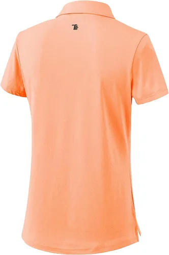Miniatura 4 de Polo de golf para mujer, manga corta, absorbe la humedad, ropa de golf para mujer